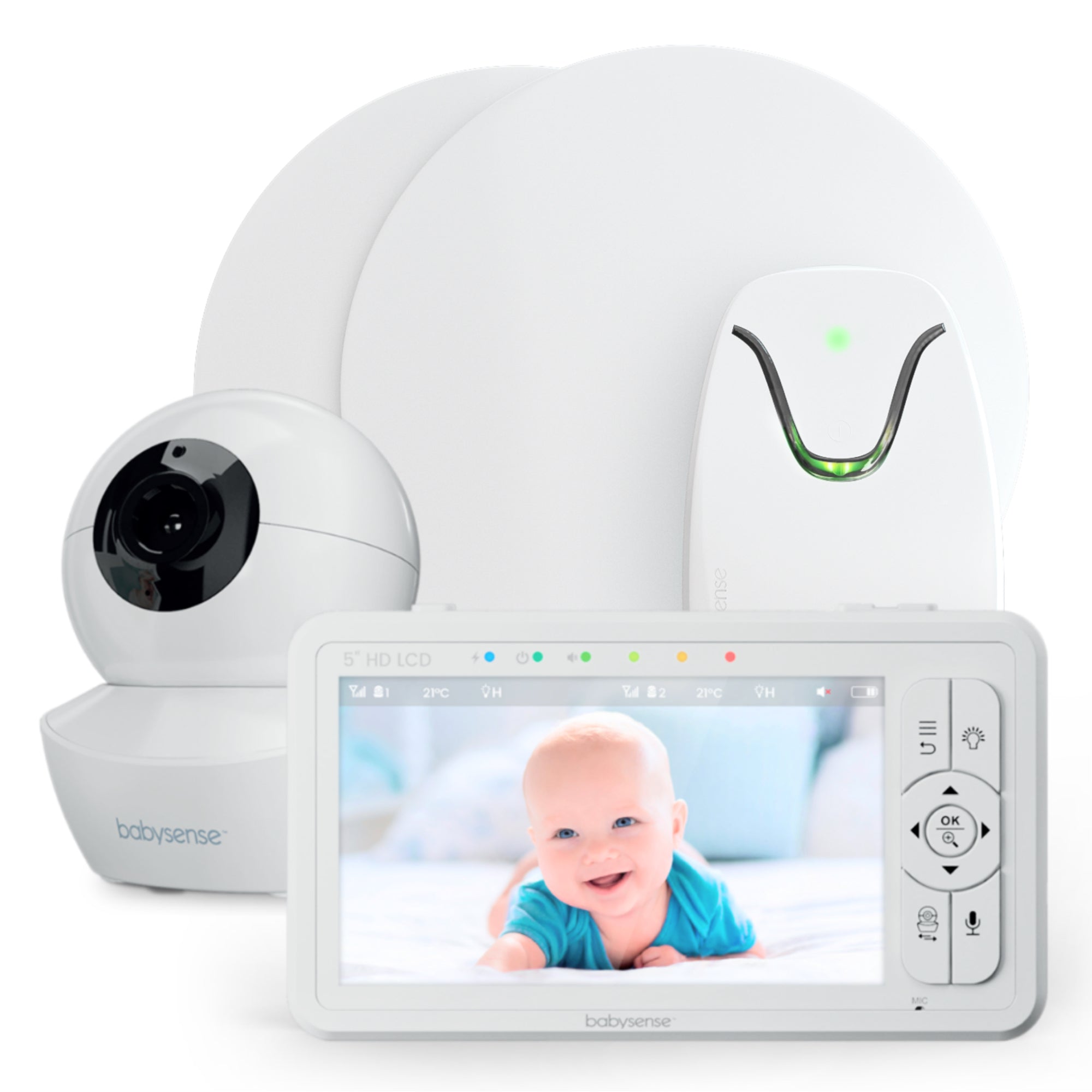 ベビーセンスホームbabysensehome 赤ちゃんセンサー - 通販 - inova